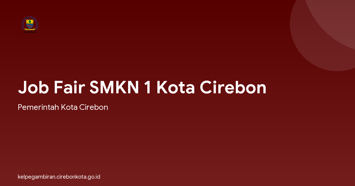 Job Fair SMKN 1 Kota Cirebon