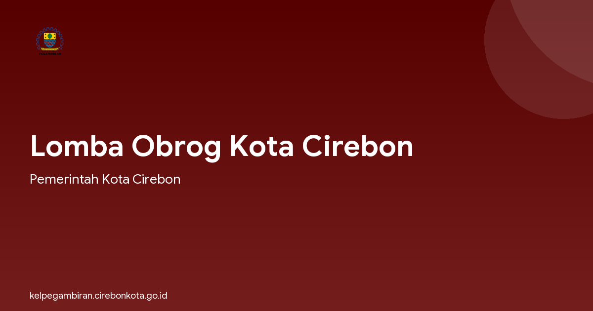Lomba Obrog Kota Cirebon