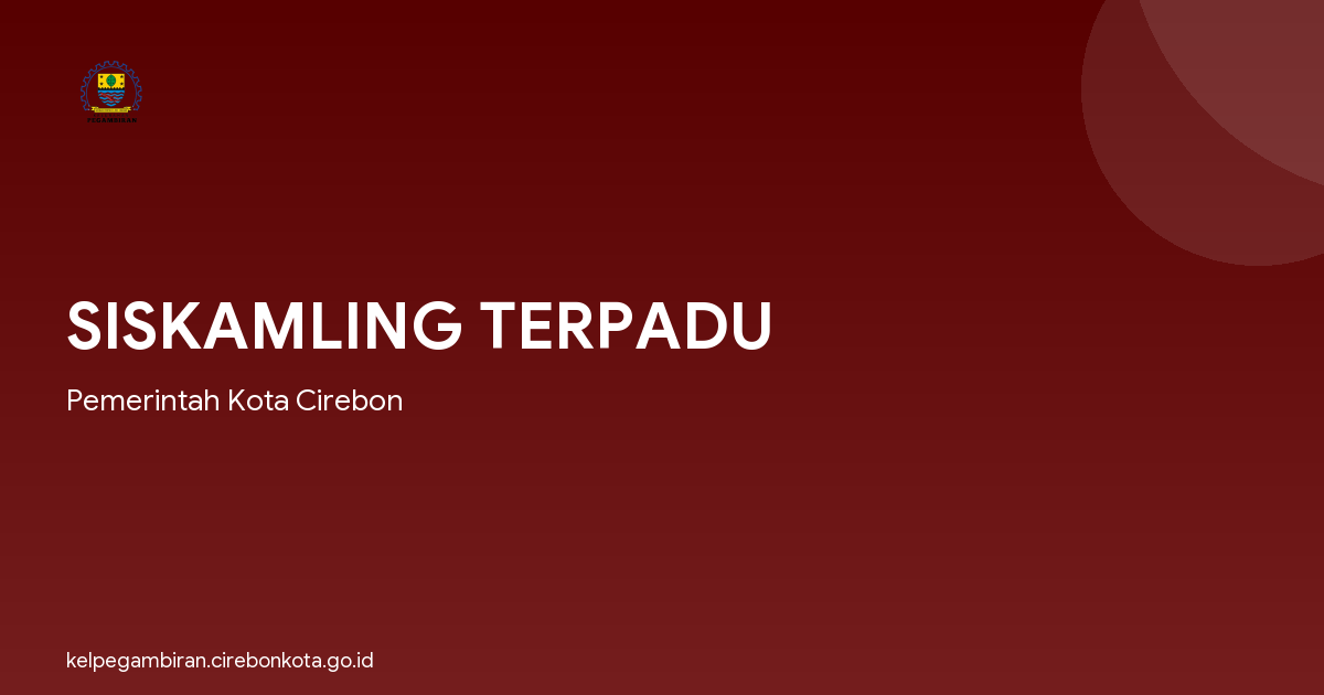 SISKAMLING TERPADU