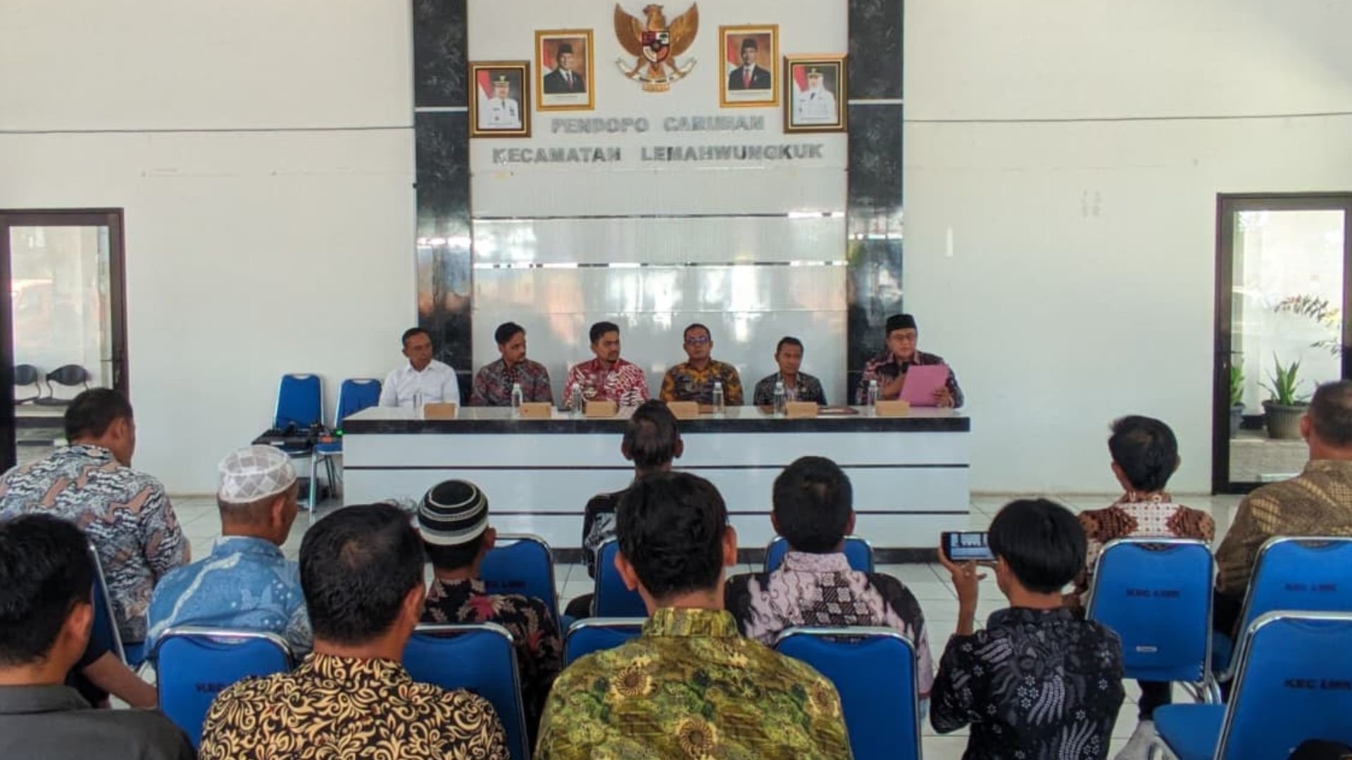 Kelurahan Pegambiran Melaksakan Pelantikan RW