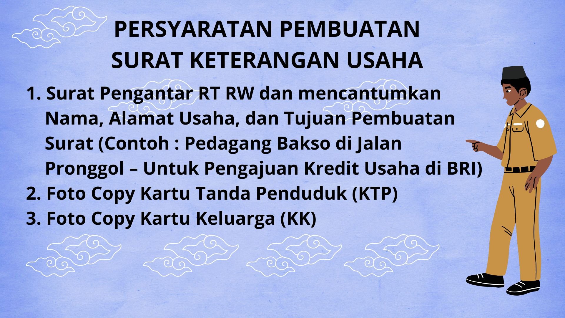 Surat Keterangan Usaha
