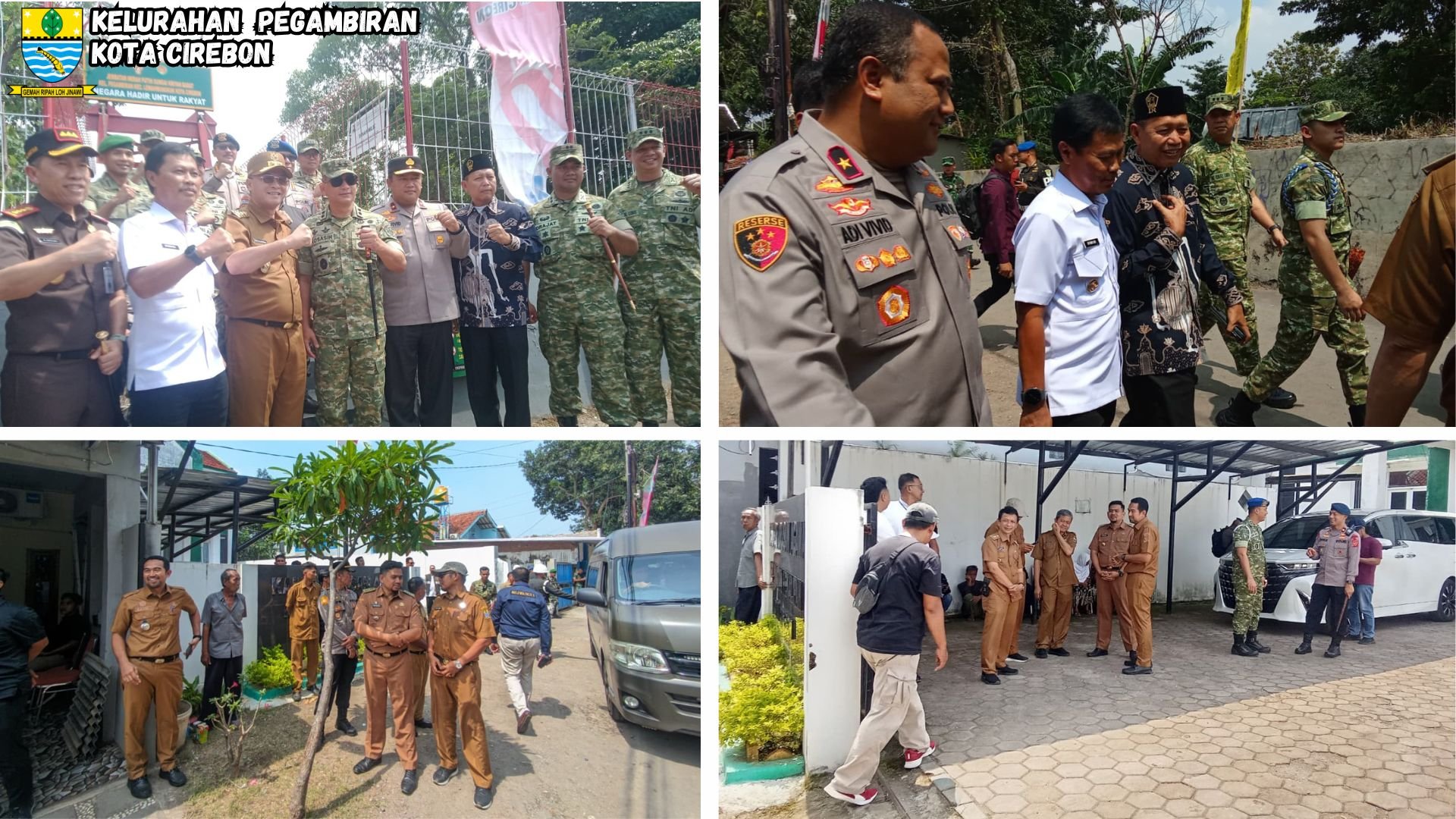 PERESMIAN JEMBATAN GANTUNG MERAH PUTIH SUNGAI KRIYAN BARAT