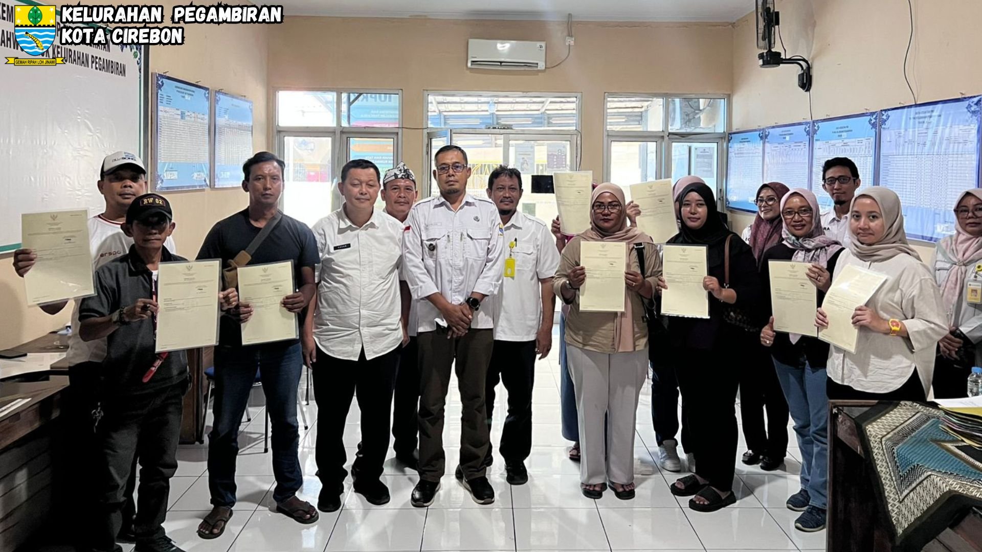 Penyerahan Simbolis Sertifikat Hak Milik PTSL Tahun 2026
